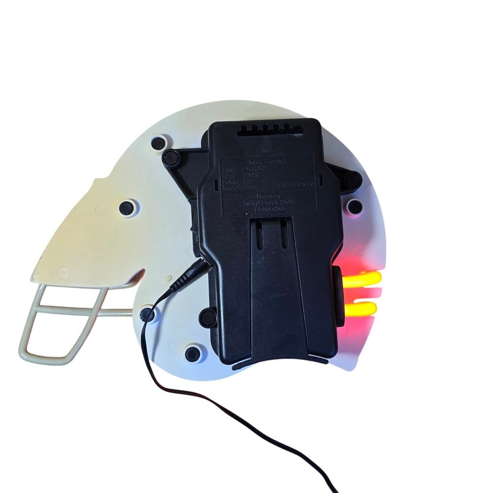 Arkansas Razorbacks Helmet Shaped Neon Sign Plug In Wall Hanging 10x8.5x3 Red - Picture 4 of 5